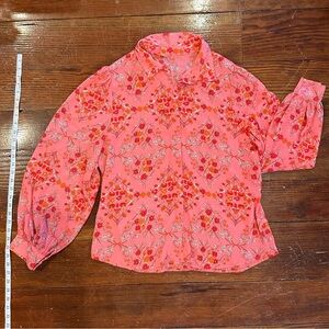 Floral Pink Blouse